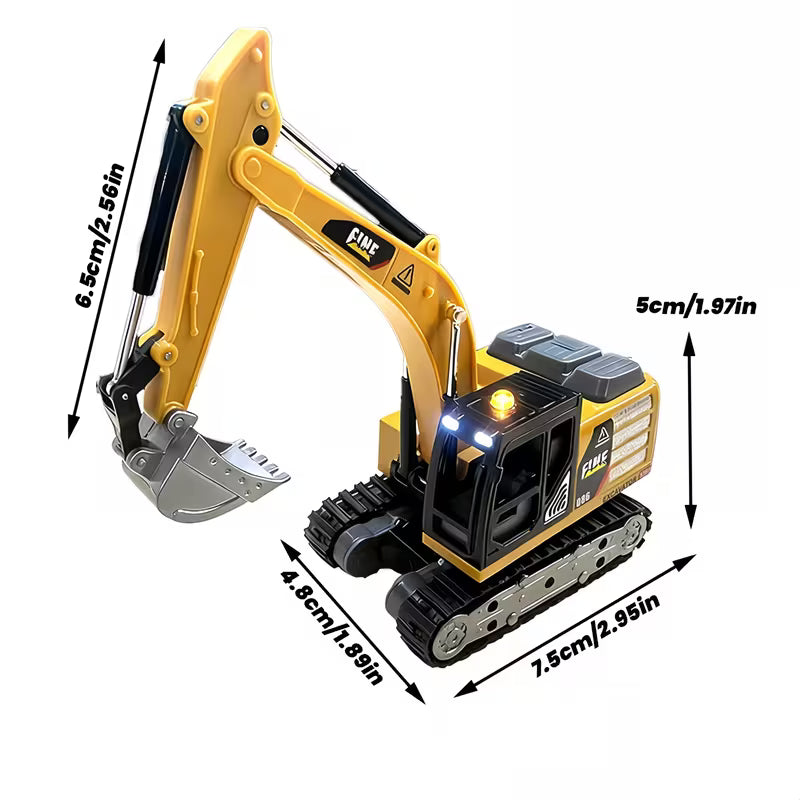 Alloy RC Excavator 1:64 Scale