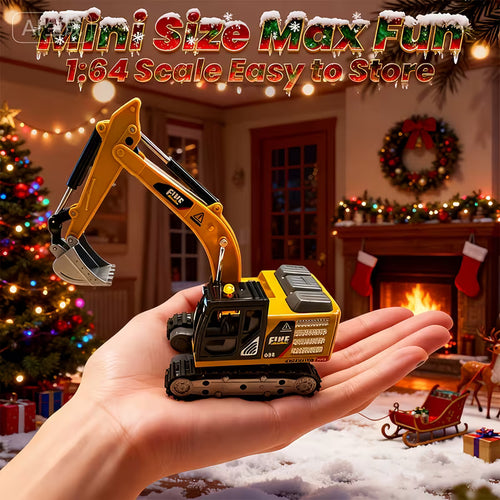 Alloy RC Excavator 1:64 Scale