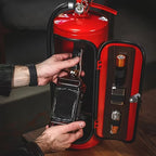 Fire Extinguisher Shape Metal Bottle Storage