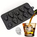 Halloween Skull Ice Cube Silicone Tray