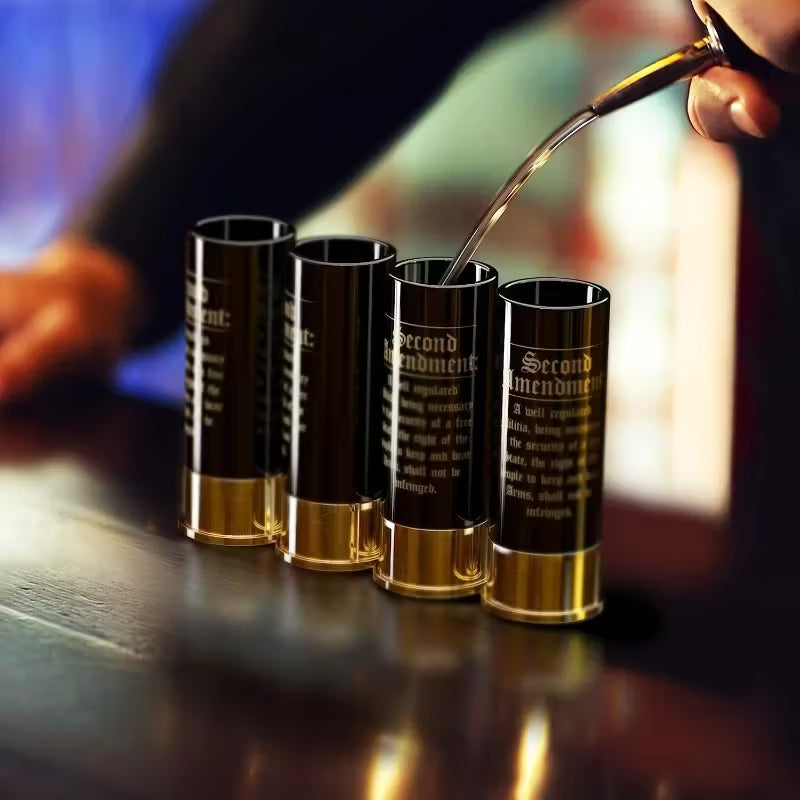 12 Gauge Shot Gun Bullet Shot Glass
