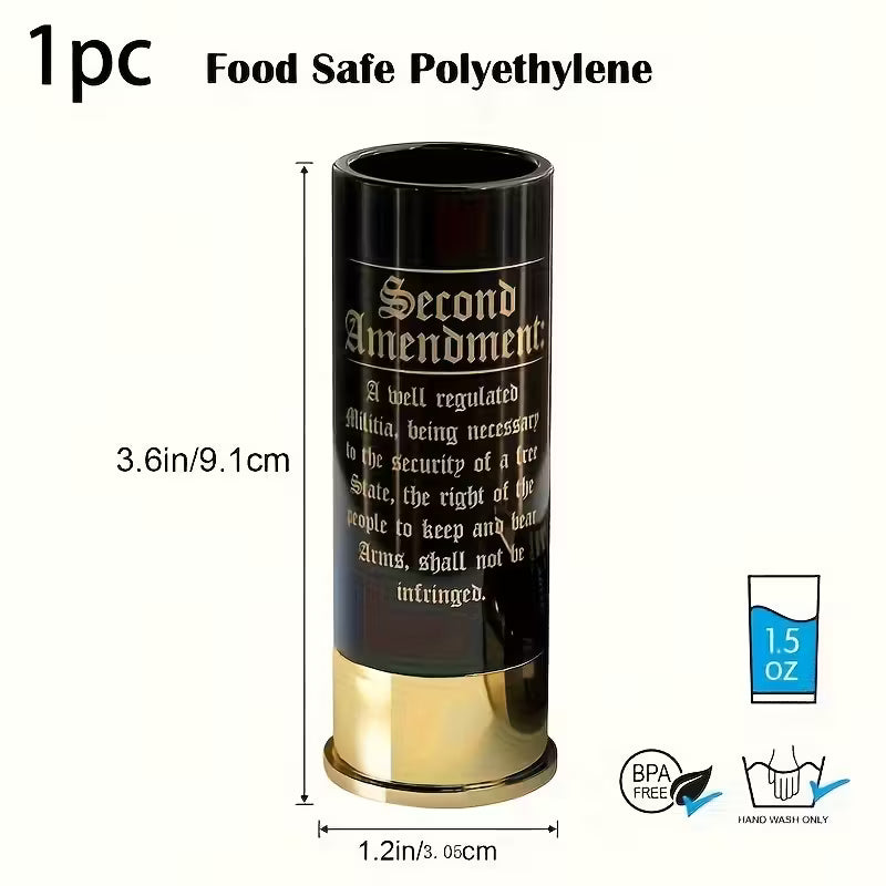 12 Gauge Shot Gun Bullet Shot Glass