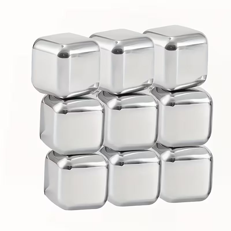 Stainless Steel Ice Cubes