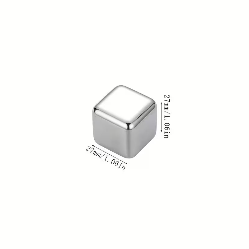 Stainless Steel Ice Cubes