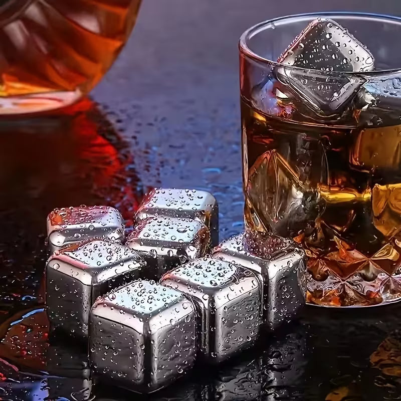 Stainless Steel Ice Cubes