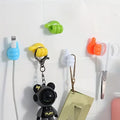 Thumb-Shaped Desktop Cable Management Clips 5 Pcs