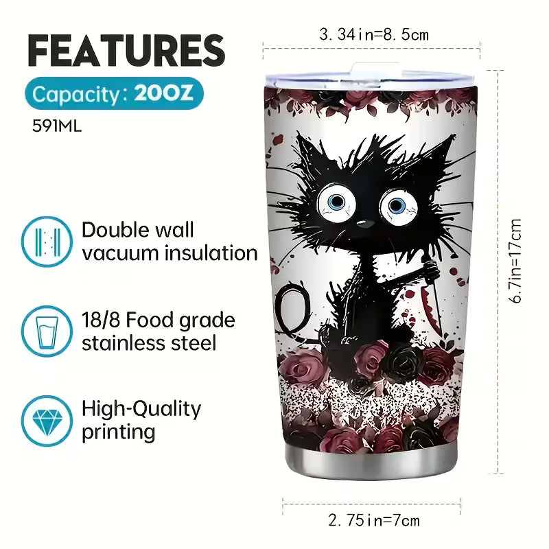 600ml Insulated Stainless Steel Tumbler