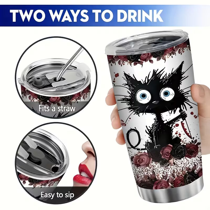 600ml Insulated Stainless Steel Tumbler