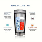 600ml Insulated Stainless Steel Tumbler