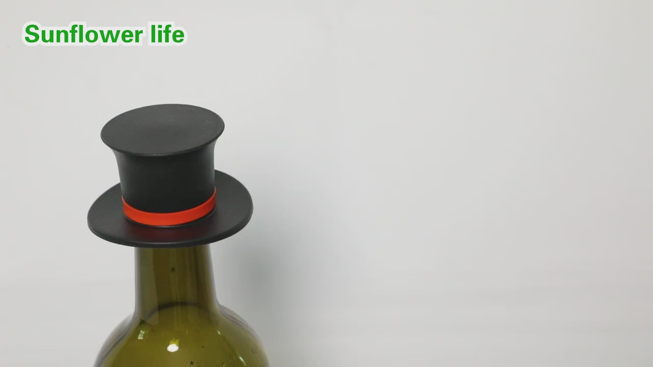 Reusable Silicone Wine Stopper