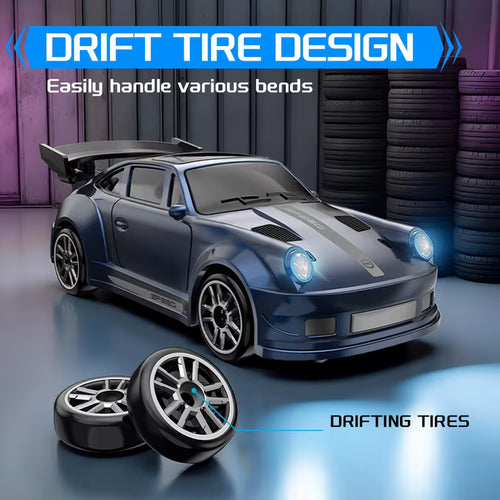 4WD Desktop Drift RC Car 1:64 Scale